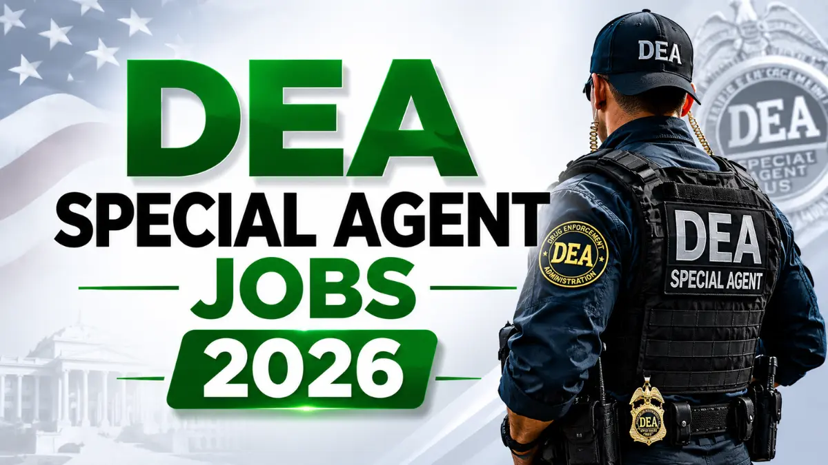 DEA Special Agent Jobs 2026