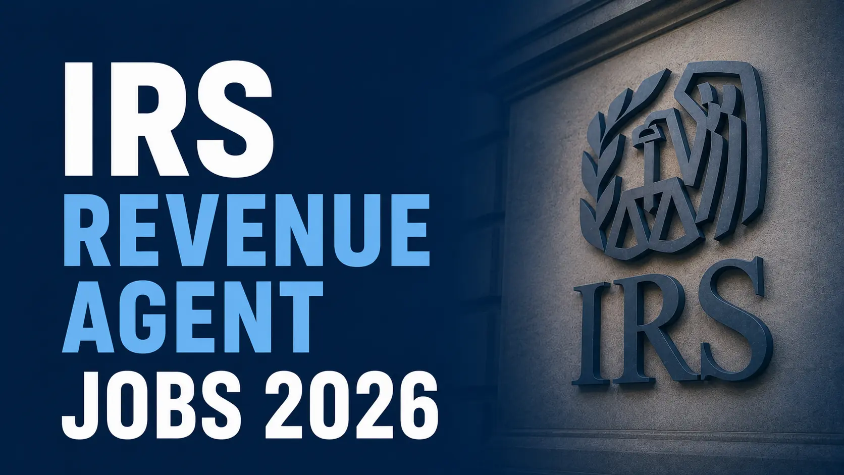 IRS Revenue Agent Jobs 2026