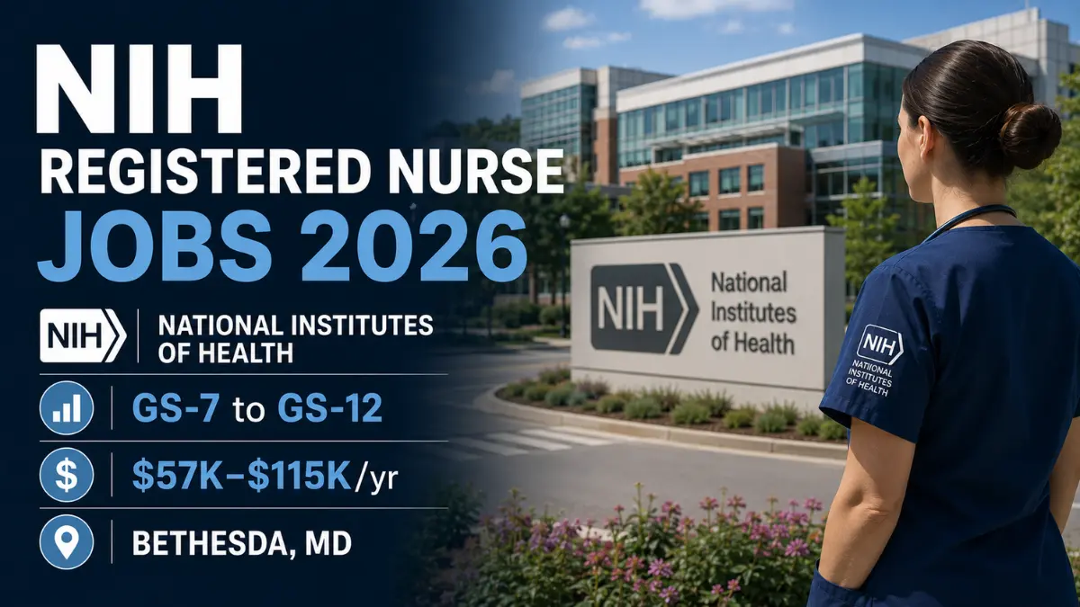 NIH Registered Nurse Jobs 2026 — National Institutes of Health