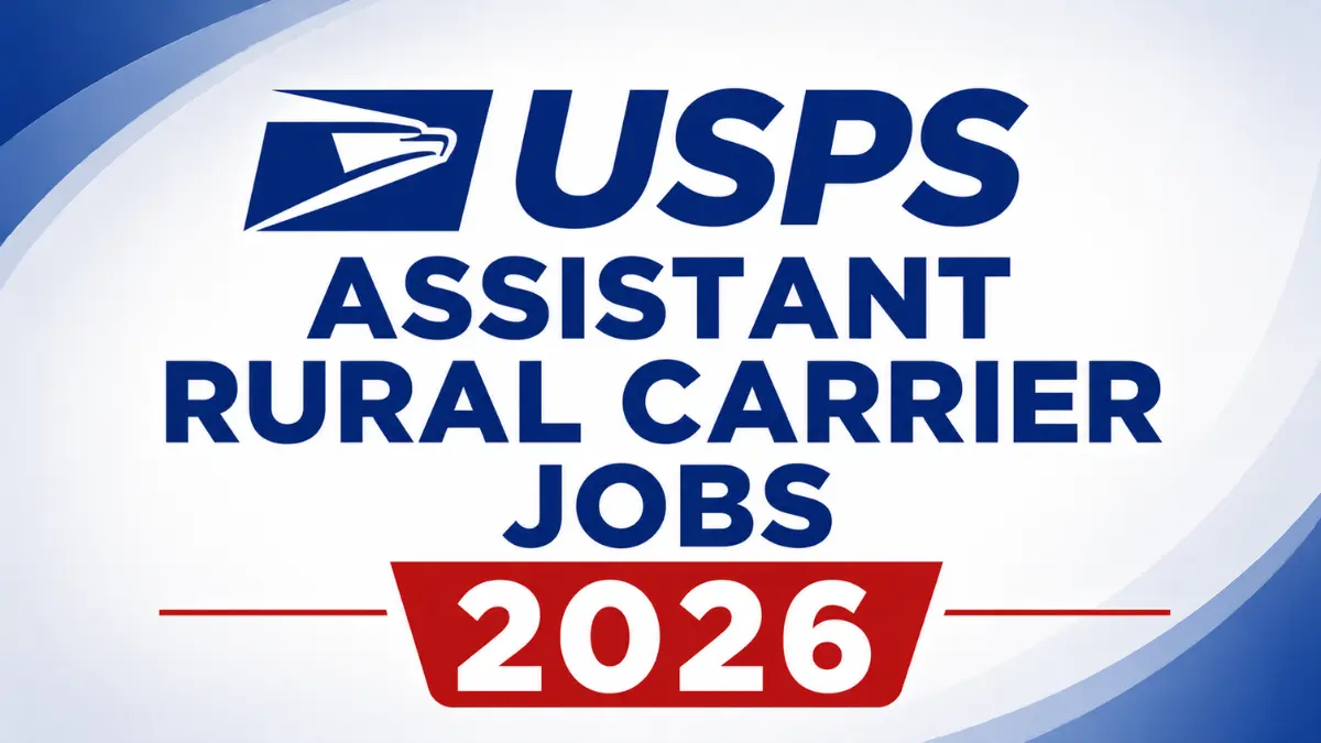 USPS Assistant Rural Carrier Jobs 2026 - ARC | $19.89/hr | Weekend & Holiday Routes | Apply Now