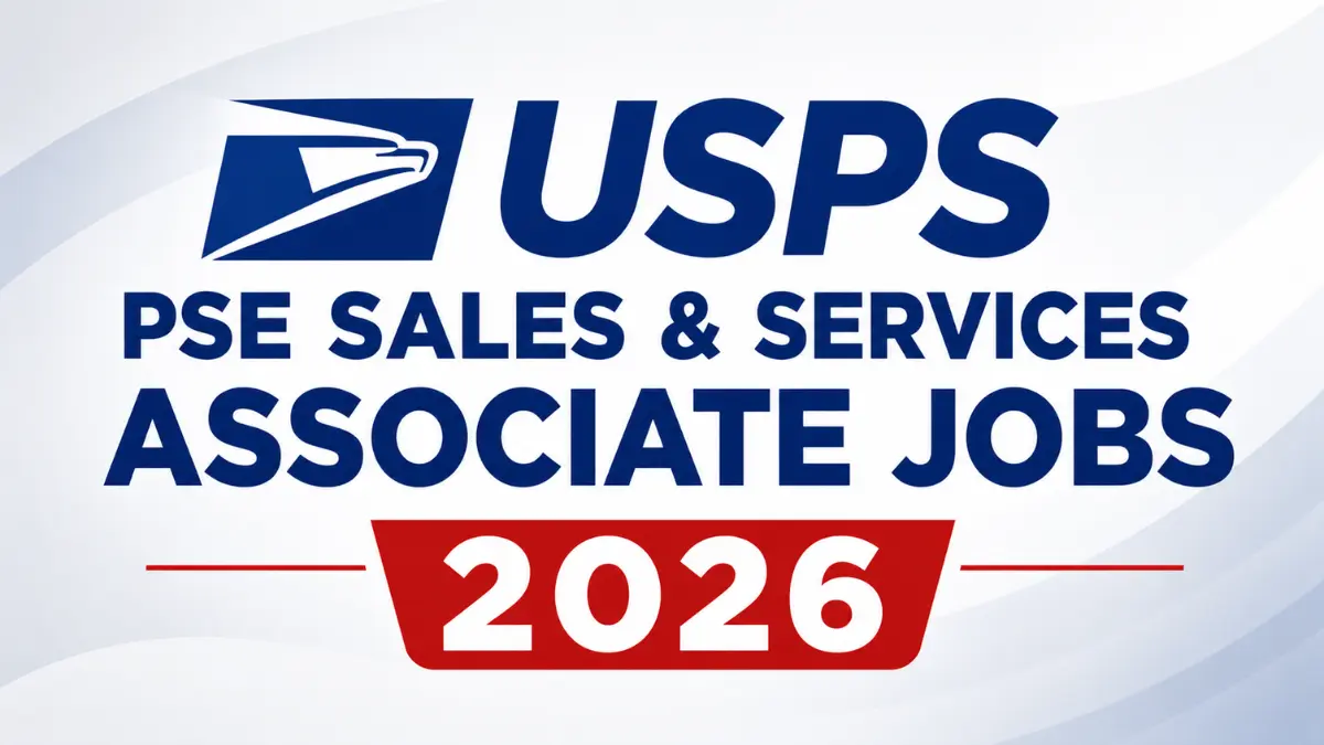 USPS PSE Sales & Services Associate Jobs 2026