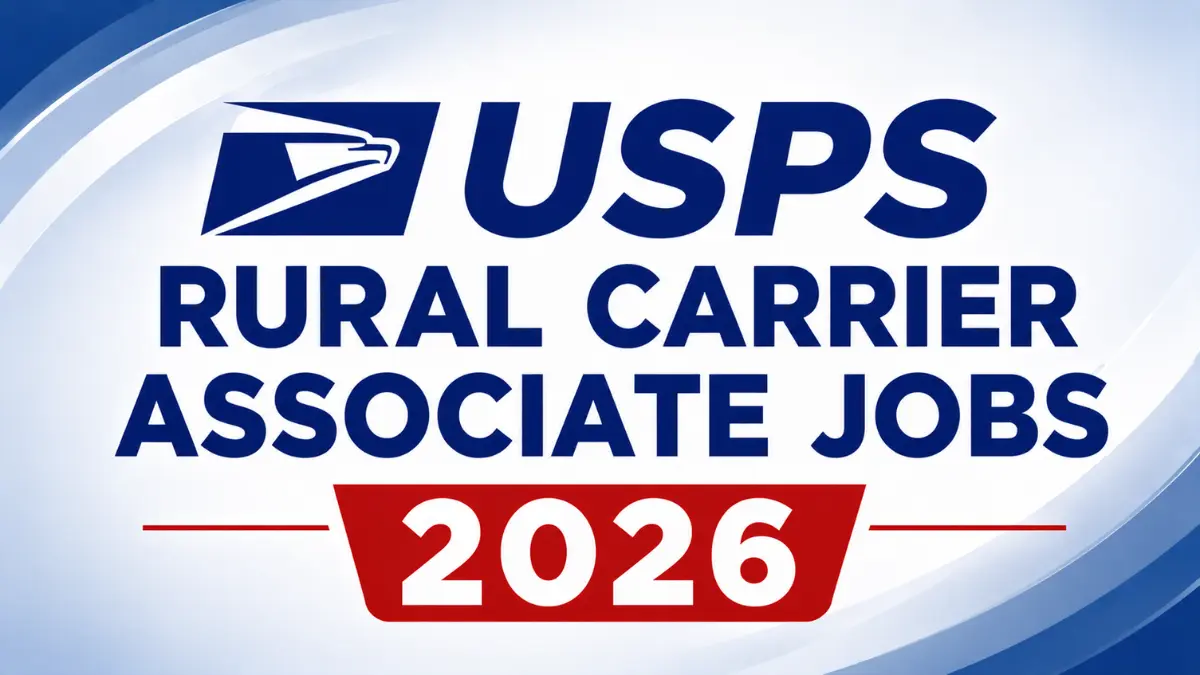 USPS Rural Carrier Associate Jobs 2026