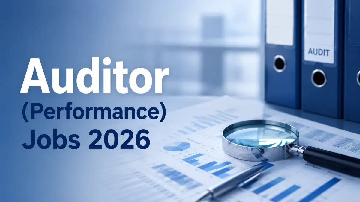 Auditor (Performance) Jobs 2026