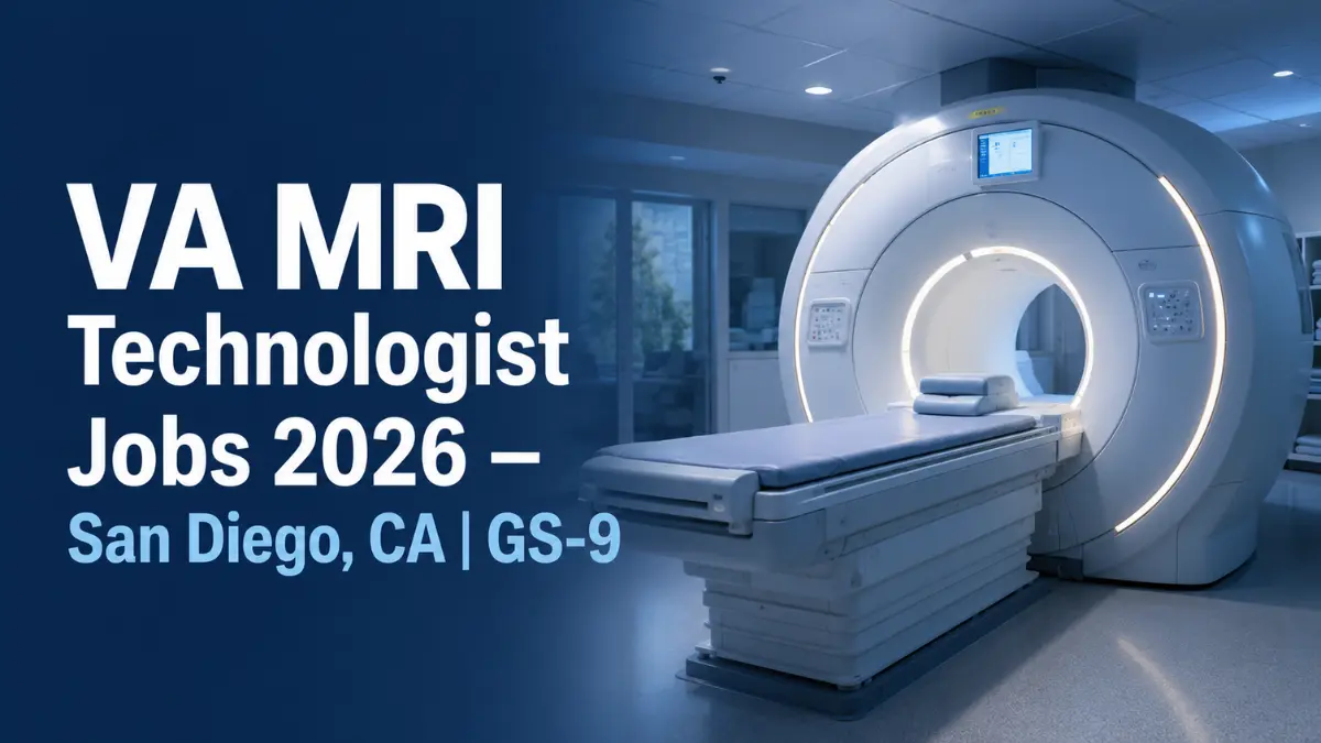 VA MRI Technologist Jobs 2026