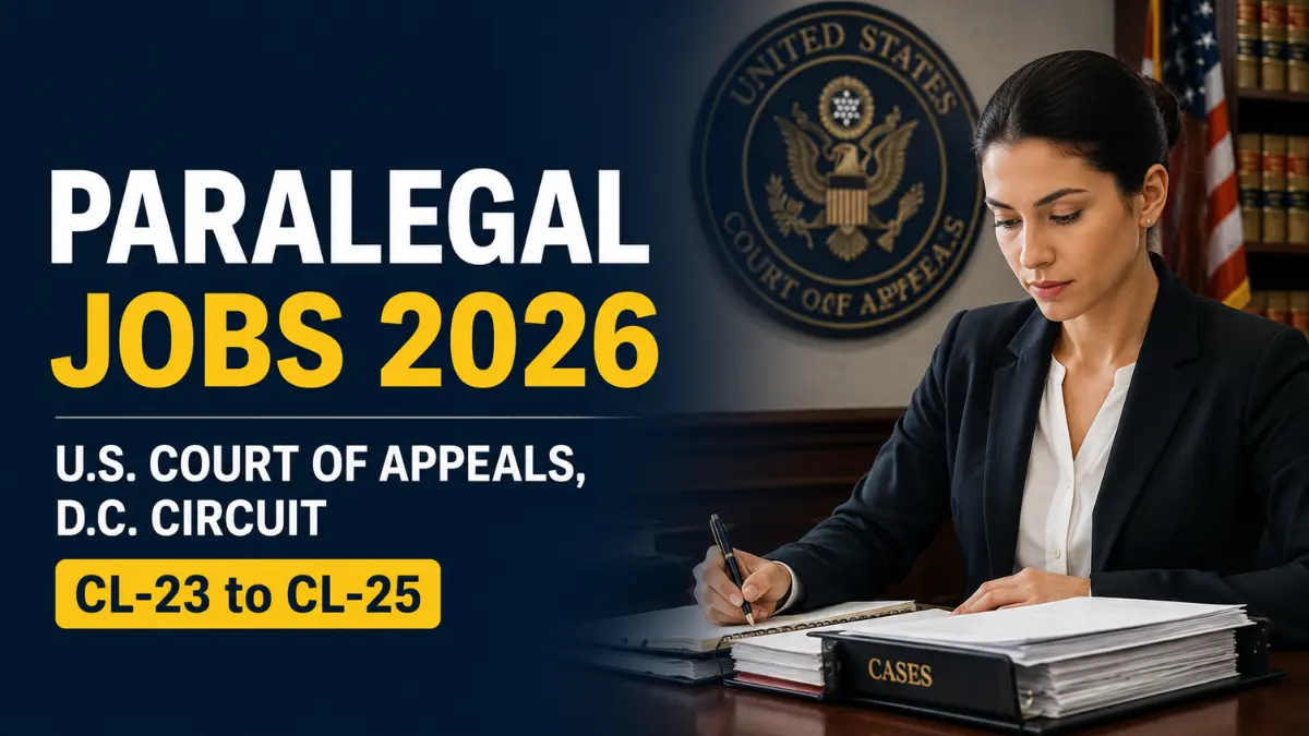 Paralegal Jobs 2026